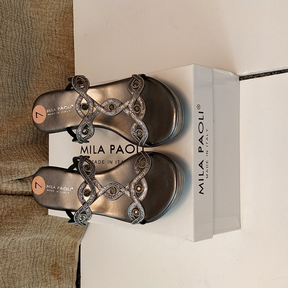Mila Paoli Made in Italy Wedges